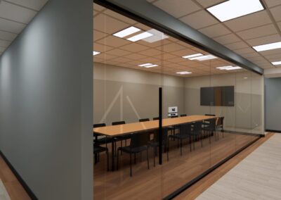 Interior rendering of the Fulton Integrated Health Center expansion